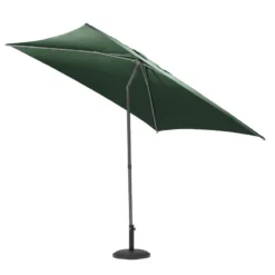 Parasol Droit Carré 2,5x2,5m Soya Vert Olive Hespéride -ATMOSPHERA Soldes Boutique parasol droit carre 25x25m soya vert olive hesperide 2