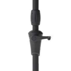 Parasol Droit Rond 2,7m Sisko Ardoise Hespéride -ATMOSPHERA Soldes Boutique parasol droit rond 27m sisko ardoise hesperide 1 3