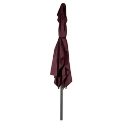 Parasol Mat Central 2x3 M Loompa Bordeaux Hespéride -ATMOSPHERA Soldes Boutique parasol mat central 2x3 m loompa bordeaux hesperide 3