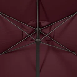 Parasol Mat Central 2x3 M Loompa Bordeaux Hespéride -ATMOSPHERA Soldes Boutique parasol mat central 2x3 m loompa bordeaux hesperide 5