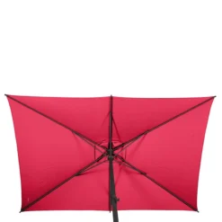 Parasol Mat Central 2x3 M Loompa Grenade Hespéride -ATMOSPHERA Soldes Boutique parasol mat central 2x3 m loompa grenade hesperide 4