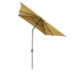 Parasol Mat Central 2x3 M Loompa Moutarde Hespéride -ATMOSPHERA Soldes Boutique parasol mat central 2x3 m loompa moutarde hesperide 2
