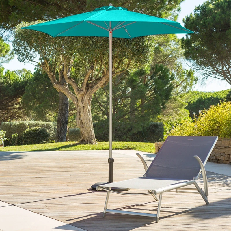 Parasol Rond 2,3m Anzio émeraude Hespéride 1 Parasol Rond 2,3m Anzio émeraude Hespéride
