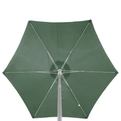 Parasol Rond 2,3m Anzio Vert Olive Hespéride -ATMOSPHERA Soldes Boutique parasol rond anzio vert olive hesperide 1 2