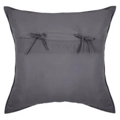 PARURE LIT 2 P. TRESSES DESSUS LIT 2 TAIES GRIS ATMOSPHERA -ATMOSPHERA Soldes Boutique parure lit 2 p tresses dessus lit 2 taies gris atmosphera 3