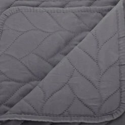 PARURE LIT 2 P. TRESSES DESSUS LIT 2 TAIES GRIS ATMOSPHERA -ATMOSPHERA Soldes Boutique parure lit 2 p tresses dessus lit 2 taies gris atmosphera 4