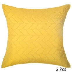 PARURE LIT 2 P. TRESSES DESSUS LIT 2 TAIES OCRE ATMOSPHERA -ATMOSPHERA Soldes Boutique parure lit 2 p tresses dessus lit 2 taies ocre atmosphera 2