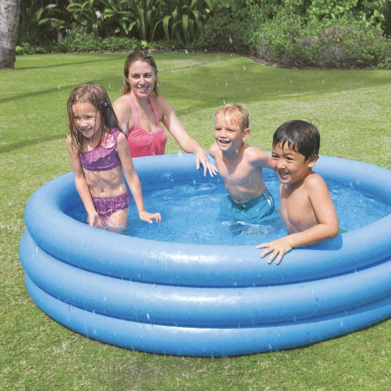 Petite Piscine D168 Cm Cristal Blue Intex 2 Petite Piscine D168 Cm Cristal Blue Intex – Image 2