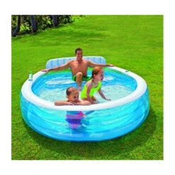 Piscine Familiale Avec Banquette Intégrée Intex -ATMOSPHERA Soldes Boutique piscine familiale avec banquette integree intex 4
