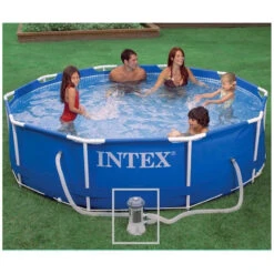 Piscine Tubulaire Ronde Intex 3,05 X 0,76 M -ATMOSPHERA Soldes Boutique piscine tubulaire ronde intex 305 x 076 m 2