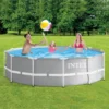 Piscine Tubulaire Ronde Prism Intex 3,66 X 0,99 M Avec Accessoires Intex