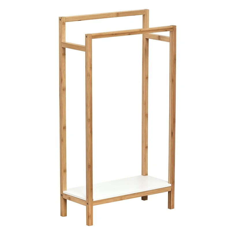 Porte Serviettes En Bambou Avec étagère Nuovo 1 Porte Serviettes En Bambou Avec étagère Nuovo