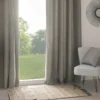 Rideau Isolant Tim Taupe 140x260 Atmosphera