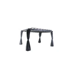 Rideaux Opaques Pour Tonnelle Belize 3,8x3m Hespéride 6 Rideaux Opaques Pour Tonnelle Belize 3,8x3m Hespéride -ATMOSPHERA Soldes Boutique rideaux opaques pour tonnelle belize 38x3m hesperide 2