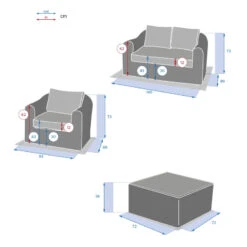 Salon 4 Places Moorea Savana Hespéride 11 Salon 4 Places Moorea Savana Hespéride -ATMOSPHERA Soldes Boutique salon 4 places moorea savana hesperide 3