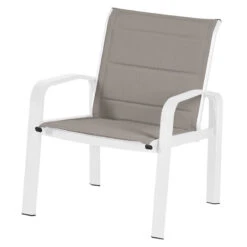 Salon De Jardin 4 Places Elyn Noisette / Blanc Hespéride 10 Salon De Jardin 4 Places Elyn Noisette / Blanc Hespéride -ATMOSPHERA Soldes Boutique salon de jardin 4 places elyn noisette blanc hesperide 1 3