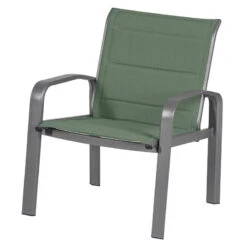 Salon De Jardin 4 Places Elyn Vert Olive / Graphite Hespéride -ATMOSPHERA Soldes Boutique salon de jardin 4 places elyn vert olive graphite hesperide 3