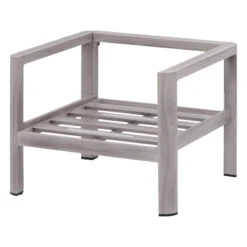 Salon De Jardin 5 Places Jauca Noisette / Gris Boisé Hespéride -ATMOSPHERA Soldes Boutique salon de jardin 5 places jauca noisette gris boise hesperide 1 7