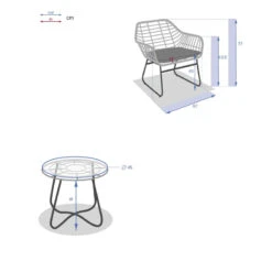 Salon Détente Extérieur Lambada 2 Places Hespéride -ATMOSPHERA Soldes Boutique salon detente exterieur lambada 2 places hesperide 9