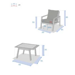 Salon Duo Extérieur Tiwi Acacia Hespéride -ATMOSPHERA Soldes Boutique salon duo exterieur tiwi acacia hesperide 3