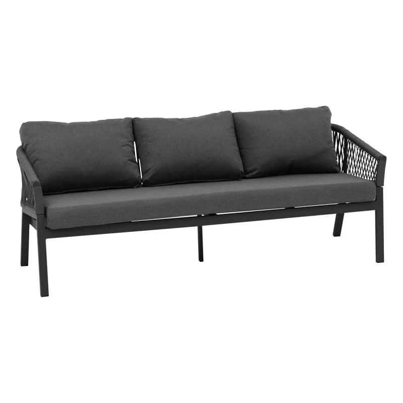 Salon De Jardin Oriengo 5 Places Anthracite/graphite Hespéride 3 Salon De Jardin Oriengo 5 Places Anthracite/graphite Hespéride – Image 3