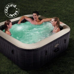 Spa Gonflable 6 Places Ardoise Carré Intex 9 Spa Gonflable 6 Places Ardoise Carré Intex -ATMOSPHERA Soldes Boutique spa gonflable 6 places ardoise carre intex 3