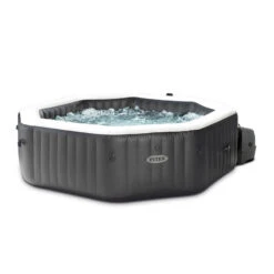 Spa Gonflable Intex Octogonal 6 Places Carbone -ATMOSPHERA Soldes Boutique spa gonflable intex octogonal 6 p new carbone 8