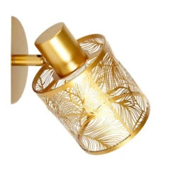 Spot Calathéa Métal Ajouré Doré Ostaria 8 Spot Calathéa Métal Ajouré Doré Ostaria -ATMOSPHERA Soldes Boutique spot calathea metal ajoure dore ostaria 2