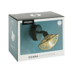 Spot Ozana En Métal Et Corde Ostaria -ATMOSPHERA Soldes Boutique spot ozana en metal et corde ostaria 5