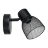 Spot Phenix En Métal Grillage Noir Ostaria