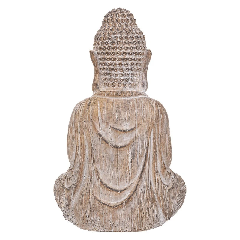Statue Bouddha Effet Brossé H45 Atmosphera 2 Statue Bouddha Effet Brossé H45 Atmosphera – Image 2
