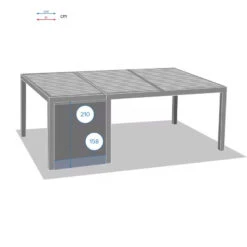 Store Semi-automatique Petit Modèle Pour Tonnelle Majaé Hespéride 5 Store Semi-automatique Petit Modèle Pour Tonnelle Majaé Hespéride -ATMOSPHERA Soldes Boutique store semi automatique petit modele pour tonnelle majae hesperide 2