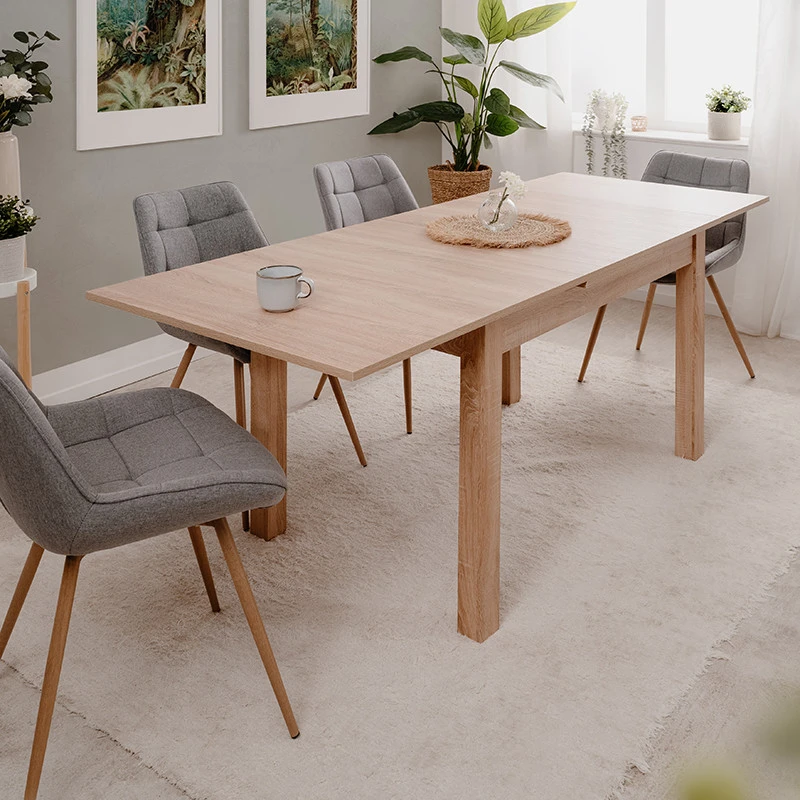 Table à Manger Extensible 120/200 Cm Longford 2 Table à Manger Extensible 120/200 Cm Longford – Image 2