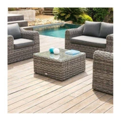 Table Basse Carrée Moorea Terre D'ombre Hespéride -ATMOSPHERA Soldes Boutique table basse carree moorea terre ombre hesperide 2