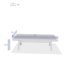 Table Basse Extérieure Bois D'acacia Papouasie Hespéride -ATMOSPHERA Soldes Boutique table basse exterieure bois d acacia papouasie hesperide 2
