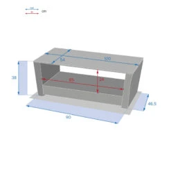 Table Basse Extérieure Polynésia Naturae Hespéride 5 Table Basse Extérieure Polynésia Naturae Hespéride -ATMOSPHERA Soldes Boutique table basse exterieure polynesia naturae hesperide 2