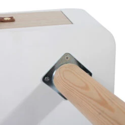 Table De Chevet Pieds Bois 1 Tiroir Blanc -ATMOSPHERA Soldes Boutique table de chevet pieds bois 1 tiroir blanc 6