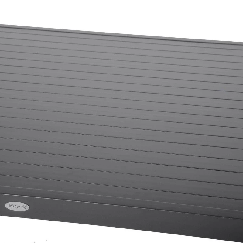 Table Carrée Fixe Piazza 8 P. Graphite Hespéride 3 Table Carrée Fixe Piazza 8 P. Graphite Hespéride – Image 3