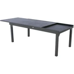 Table Rectangulaire Extensible Piazza 12 P. Graphite Hespéride -ATMOSPHERA Soldes Boutique table rectangulaire extensible piazza 12 personnes graphite hesperide 3
