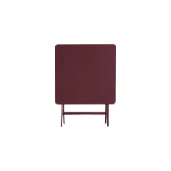 Table Carrée Pliante Greensboro 2p Bordeaux Hespéride -ATMOSPHERA Soldes Boutique tables carree exterieur greensboro bordeaux hesperide 3