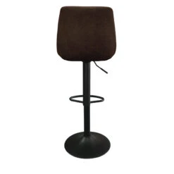 Tabouret De Bar Barcelona PU Brun Foncé -ATMOSPHERA Soldes Boutique tabouret de bar barcelona pu brun fonce 2