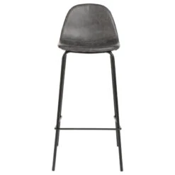 Tabouret De Bar Gris Vladi Atmosphera 6 Tabouret De Bar Gris Vladi Atmosphera -ATMOSPHERA Soldes Boutique tabouret de bar gris collection vladi 2