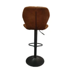 Tabouret De Bar Malaga PU Cognac -ATMOSPHERA Soldes Boutique tabouret de bar malaga pu cognac 2