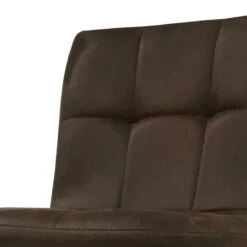 Tabouret De Bar Marron Pieds Métal Noir -ATMOSPHERA Soldes Boutique tabouret de bar marron pieds metal noir 2