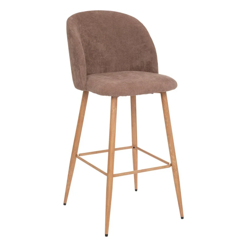 Tabouret De Bar Taupe Céleste Pieds Effet Bois Atmosphera 1 Tabouret De Bar Taupe Céleste Pieds Effet Bois Atmosphera