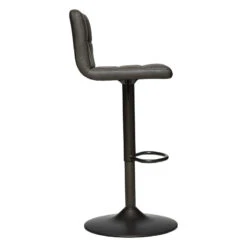 Tabouret De Bar Vintage Delek Ajustable Gris Atmosphera -ATMOSPHERA Soldes Boutique tabouret de bar vintage delek ajustable gris atmosphera 1 3