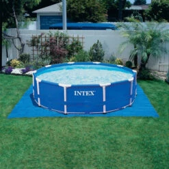 Tapis De Sol 4,72 X 4,72 M Pour Piscine Intex -ATMOSPHERA Soldes Boutique tapis de sol pour protection de piscine intex 3