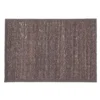 Tapis En Bambou 120 X 170cm Gris Foncé