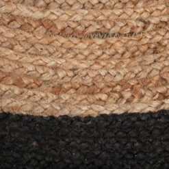 Tapis En Jute Bord Noir D120 Atmosphera -ATMOSPHERA Soldes Boutique tapis en jute bord noir d120 atmosphera 2