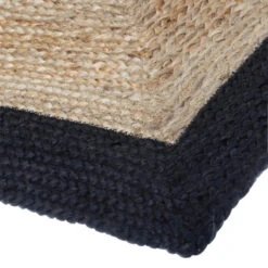 Tapis Jute Naturel Bord Noir 120x170 Atmosphera -ATMOSPHERA Soldes Boutique tapis jute naturel bord noir 120x170 atmosphera 3